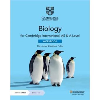 Cambridge International As  A Level Biology Workbook With Digital Access 2 Years - 1