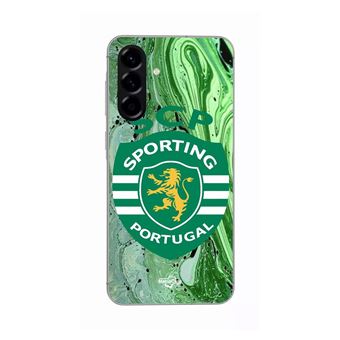 Capa Maniacase para Samsung Galaxy A36 | SCP SPORTING PORTUGAL VERDE FUNDO - 1