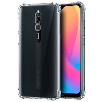 Capa traseira para Xiaomi Redmi 8 / 8A COOL em Gel com Cantos Reforçados Transparente - 1
