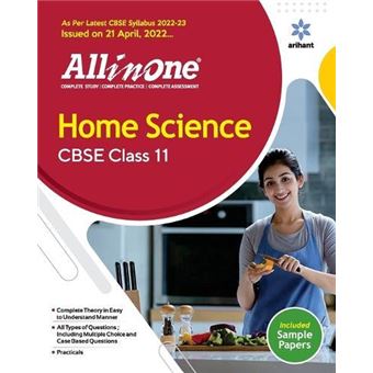 Cbse All In One Home Science Class 11 202223 As Per Latest Cbse Syllabus Issued On 21 April 2022 - 1