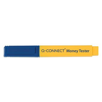 Detetor de Notas Falsas Q-CONNECT KF14620 | Azul, Amarelo - 1