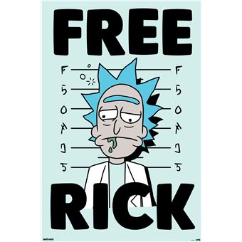 Poster Grupo Erik Rick and Morty Free Rick - 1