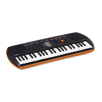 Casio SA-76 piano digital Preto, Castanho, Branco 44 teclas