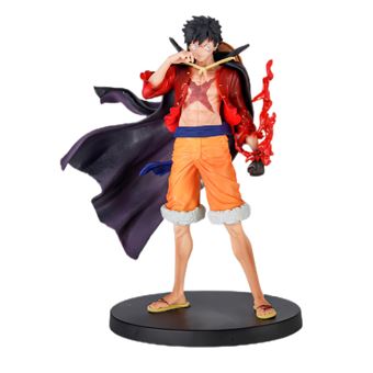 Figura Anime One Piece EZII Monkey D Luffy 17 RED - 1