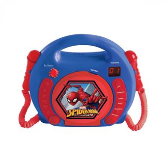 Leitor de Cd Lexibook Spiderman | Azul, Vermelho - 1