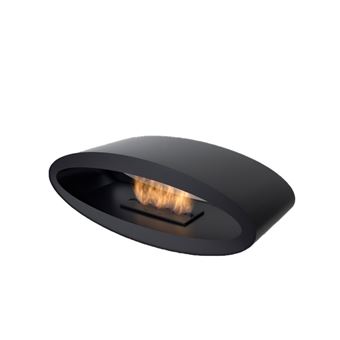 Biolareira de Pavimento Lareira Autónoma a Bioetanol OutInFire MERU 115 | Preto - 1