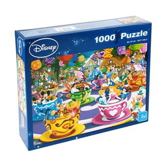 Puzzle Disney Mad Tea Cups | 1000 Peças - 1