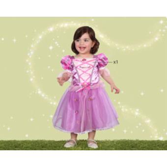 Disfarce Atosa Rapunzel, Baby T. 18-24 Meses