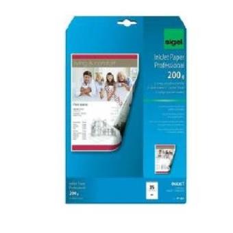 papel para impressão Sigel IP681  A4 (210x297 mm) Fosco Branco - 1