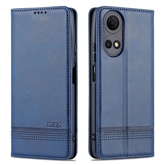 Capa magunivers PU AZNS magnético autoabsorvente com apoio azul para Honor Play 30 Plus - 1