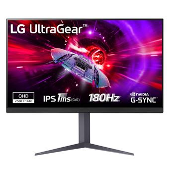 Monitor Gaming LG 32GS75QN-B | LCD | QHD | 1 ms | 180 Hz | 31.5" | F - 1