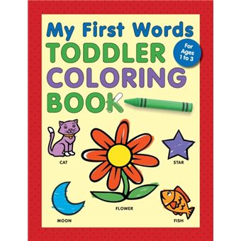 My First Words Toddler Coloring Book - 1