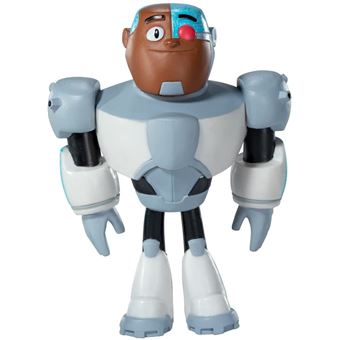 Figura The Noble Collection Cyborg Teen Titans Go! Bendy Bendyfigs | 9,5 cm - 1