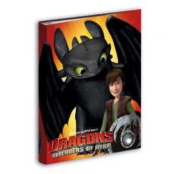 Dossier com Argolas A4 Como Treinares o Teu Dragão - 1