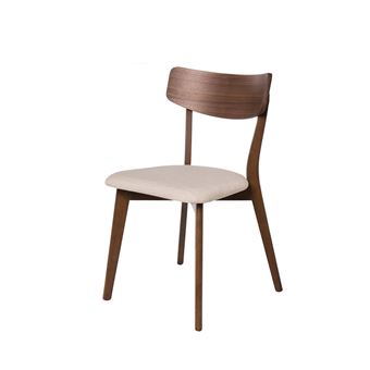 Cadeira Dudeco Porto Santo | Nogueira | Bege - 1