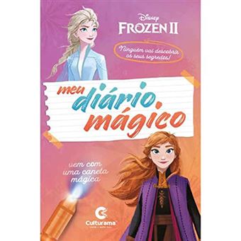 Meu Diario Magico Com Caneta Frozen 2 - 1