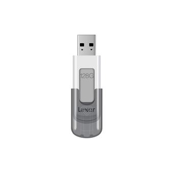 Unidade de Memória Usb Lexar JumpDrive V100 | Cinzento, Branco - 1