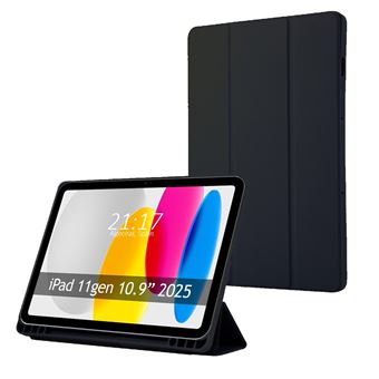 Capa Smart Flip TUMUNDOSMARTPHONE para iPad 11ª geração 10.9 (2025) Preto - 1