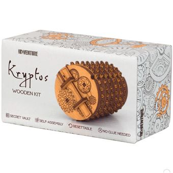 Kryptos - Cryptex Wooden Kit - 1