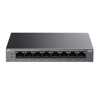 Switch de Rede TP-Link LiteWave LS108GP | Preto - 1
