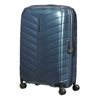 Mala de Viagem Samsonite Attrix | 75 cm | 4 rodas | 97 L | Steel Blue - 1