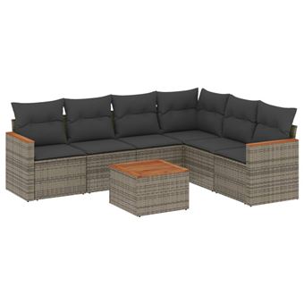 Conjunto de Mobiliário de Exterior VidaXL 3226004 - 1