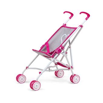 Carrinho de Bonecas Milly Mally Julia Prestige Pink - 1