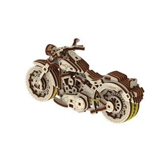 Puzzle 3D WOODEN.CITY Veículos Cruiser V-Twin | 168 Peças - 1