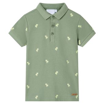 Polo para criança vidaXL | caqui 128 | 7 a 8 anos - 1