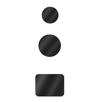 3x Adaptadores Avizar com Placas Metálicas | Compatível com Fixação Magnética Adesiva - Preto - 1