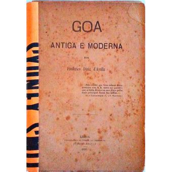 Goa antiga e moderna. - 1