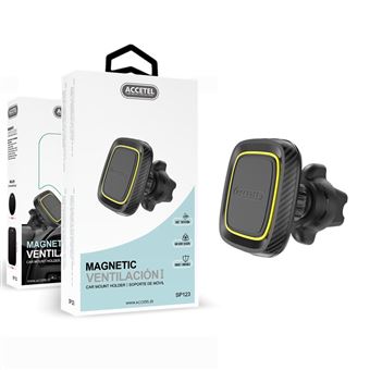 Suporte Telemóvel Magnético Universal para Automóvel Accetel SP123 - Preto - 1
