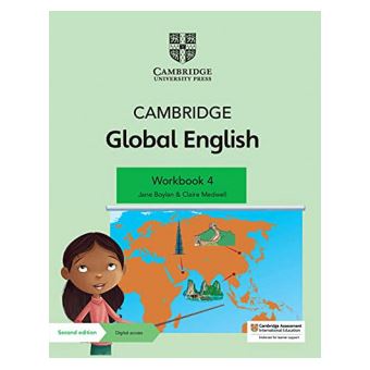 Cambridge Global English Workbook 4 With Digital Access 1 Year For Cambridge Primary English As A Second Language Cambridge Primary Global English - 1