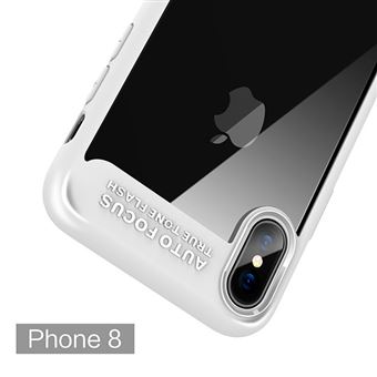 Capa Fashion Case AutoFocus para iPhone X Branco
