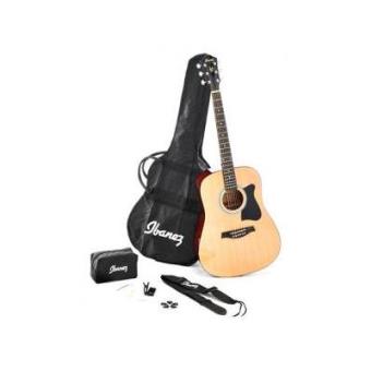 Guitarra Acústica Ibanez V50NJP-NT NATURAL PACK - 1