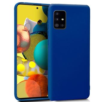 Capa traseira para Samsung A515 Galaxy A51 5G COOL em Silicone (Azul) - 1