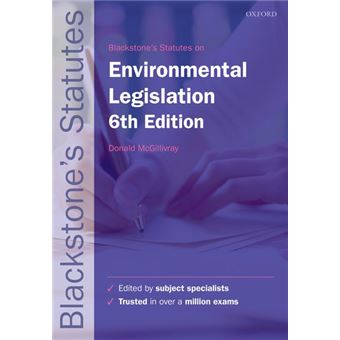 Blackstone's Environmental Legislation - Paperback - 2006 - 1