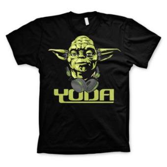 T-Shirt Star Wars Cool Yoda Preto Tamanho S - 1