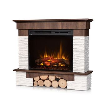 Lareira Elétrica LED de Pousar OutInFire PORTO | Carvalho | 28" | 114 x 98 x 32 - 1