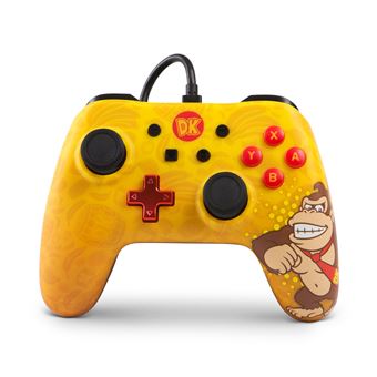 Controlador de Jogo PowerA Donkey Kong | Castanho, Amarelo - 1