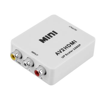 Conversor Multi4you RCA para HDMI AV2HDMI - Branco - 1