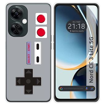 Capa Tumundosmartphone de silicone para Oneplus Nord CE 3 Lite 5G desenhos de design do console - 1