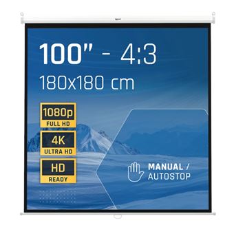 Ecrã de Projeção iggual PSIMS180 | Branco - 1
