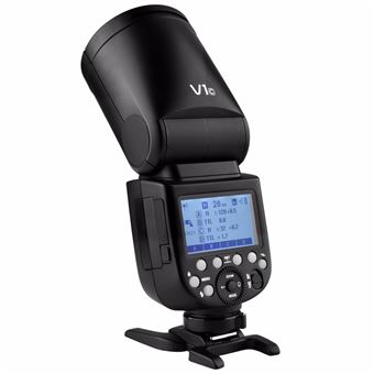 Flash Speedlite Godox V1C TTL para Canon | 2.4G | 1.5s | 1/8000s - 1
