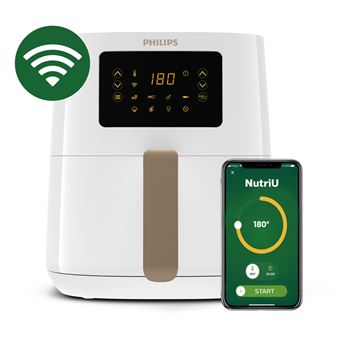 Air Fryer Philips 5000 series HD9255/30 | 4 L | 1400 W | Dourado, Branco - 1