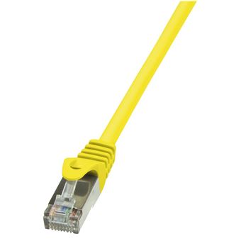 Cabo de Rede LogiLink Cat.6 U/UTP, 7.5m | Amarelo - 1
