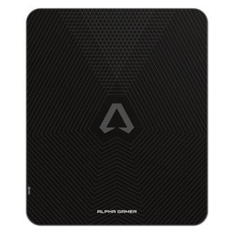 Tapete para Cadeira Gaming Alpha Gamer Kadran Grid - Preto / Cinza - 1