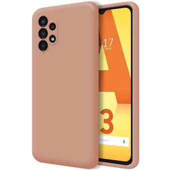 Capa Tumundosmartphone de silicone líquido ultramacio para Samsung Galaxy A13 4G em rosa - 1