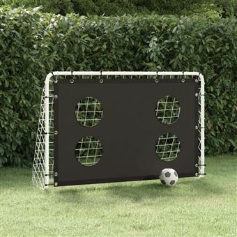 Baliza de treino para futebol com rede vidaXL | 184x61x122 cm | aço - 1
