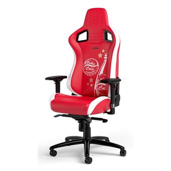 Cadeira Gaming noblechairs EPIC | Vermelho, Branco - 1